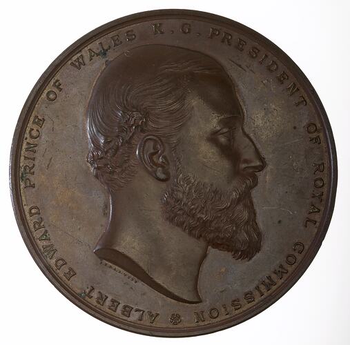 Medal - Australian International Exhibitions Commissioners, 1879 - 81 AD