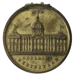 Medal - Adelaide Exhibition 1887 Commemorative, 1881 AD