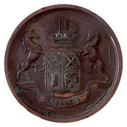 Medal - County of Bendigo Agricultural and Horticultural Society Bronze Prize, 1878 AD