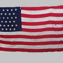 Flag - United States of America (45 Stars), Dr Constantine Kyriazopoulos, Consul For Greece, Melbourne, 1920s