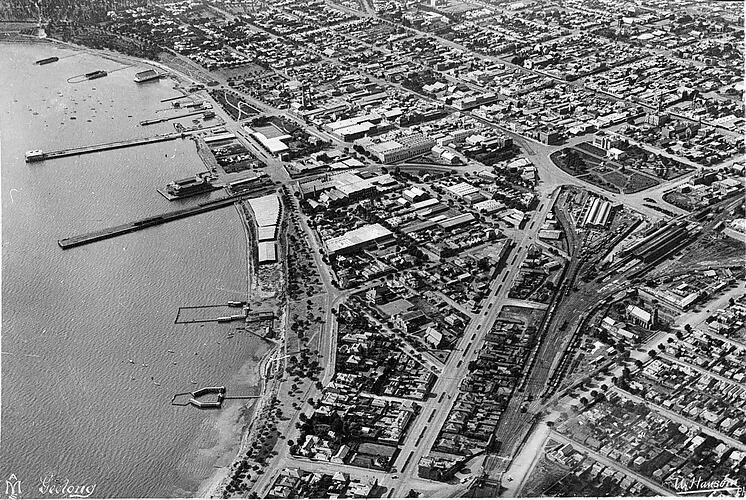 Negative Geelong, Victoria, circa 1930
