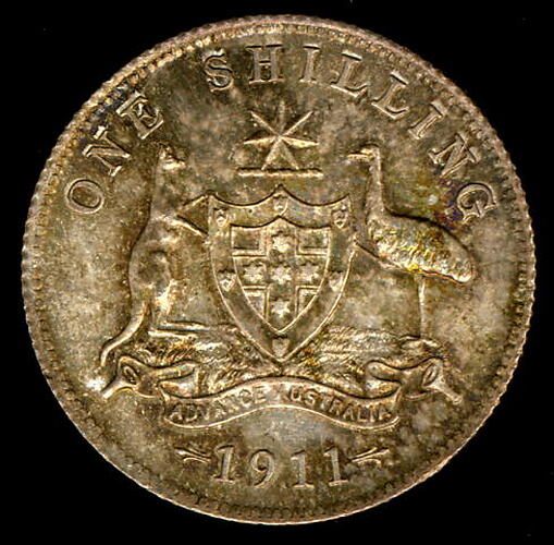 Australia, Shilling, Obverse