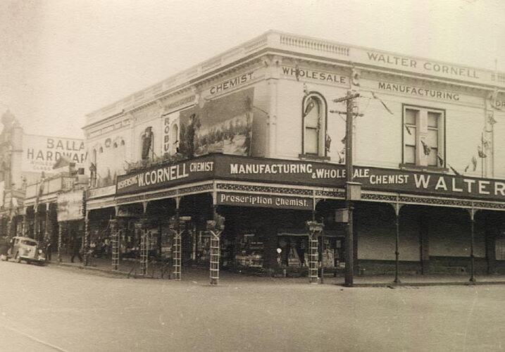 Photograph - Decorated Building, Ballarat