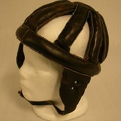 Bicycle Helmet - Brown Leather