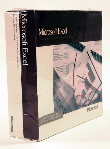 Microsoft Excel version 1.5 - Macinotosh Software