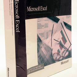 Apple Macintosh Software - Microsoft Excel v 1.5, 3½" Floppy Disk, 1988
