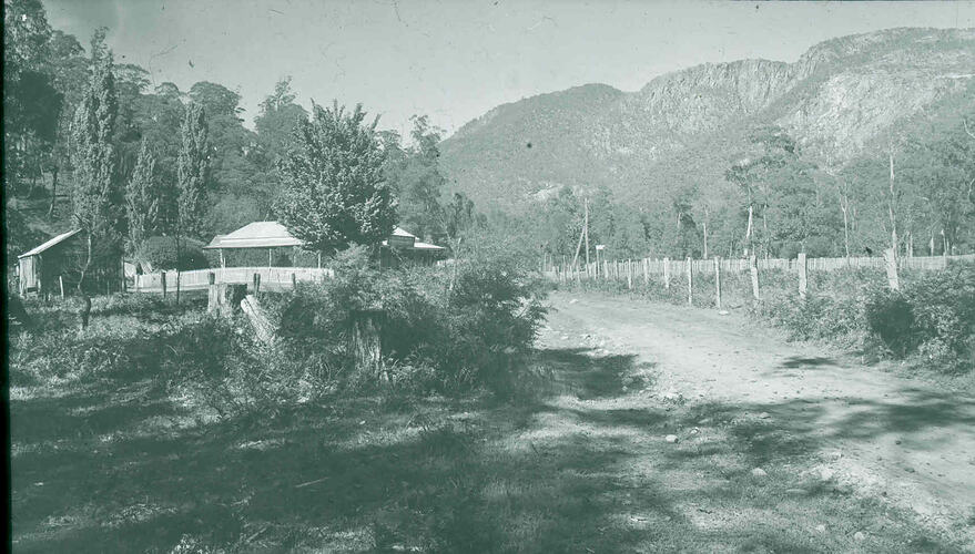 Lantern Slide - Mt Buffalo, Victoria, Date Unknown. [BA 1825]