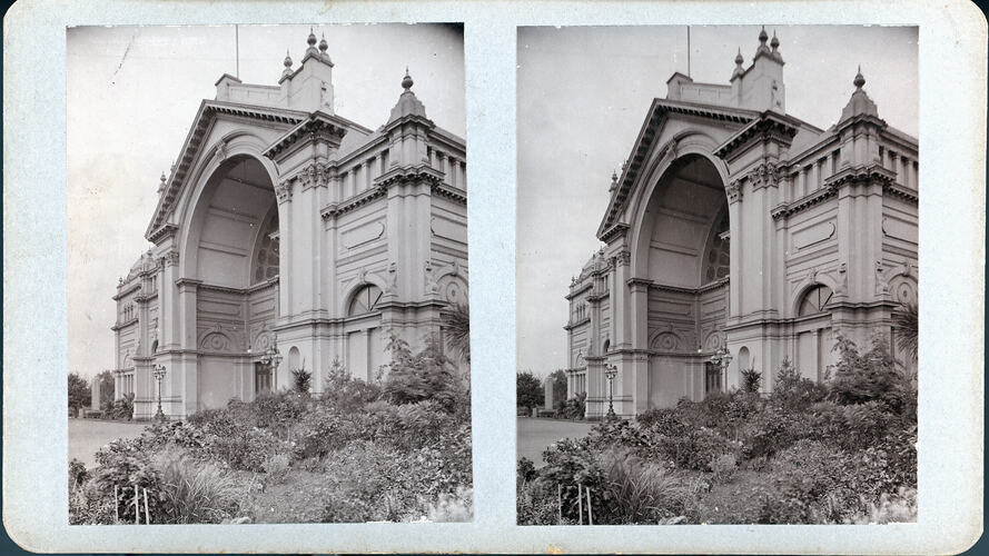 Stereograph - Exhibition Building