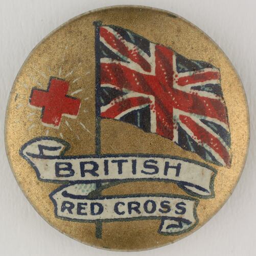 Badge - 'British Red Cross', World War I