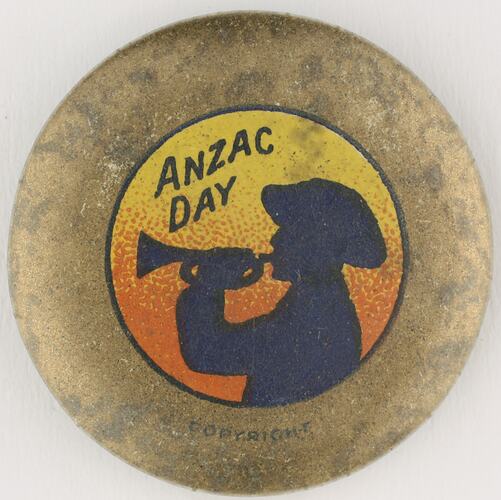 Badge - 'ANZAC Day', World War I
