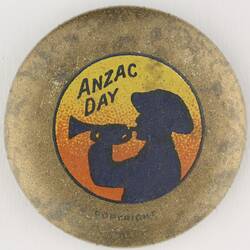 Badge - 'ANZAC Day', World War I, 1916-1919