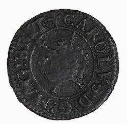 Token - Royal Farthing, Charles I, Great Britain, 1634-1635 (Obverse)