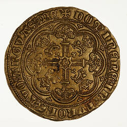 Coin - Half-Noble, Edward III, England, 1363-1369