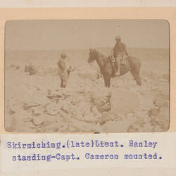Photograph - 'Skirmishing', Egypt, Trooper G.S. Millar, World War I, 1914-1915