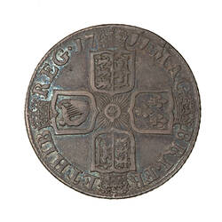 Coin - 1 Shilling, Queen Anne, England, Great Britain, 1711 (Reverse)