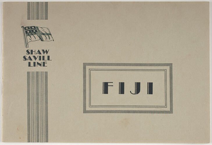 Booklet - Shaw Savill Line - Fiji