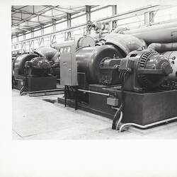 Photograph - Kodak Australasia Pty Ltd, Machine Hall, Power House, Building 11, Kodak Factory, Coburg, circa 1961
