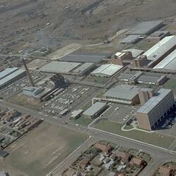 Negative -  Kodak Australasia Pty Ltd, Aerial View of the Kodak Factory Complex, Coburg, 1965