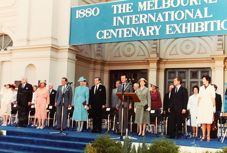 Photograph - Centenary Day, Royal Exhibition Buildings, 1 October 1980