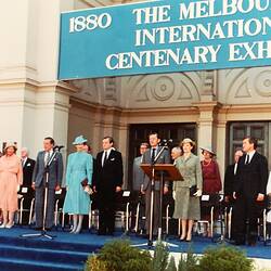 Photograph - Centenary Day, Royal Exhibition Buildings, 1 October 1980