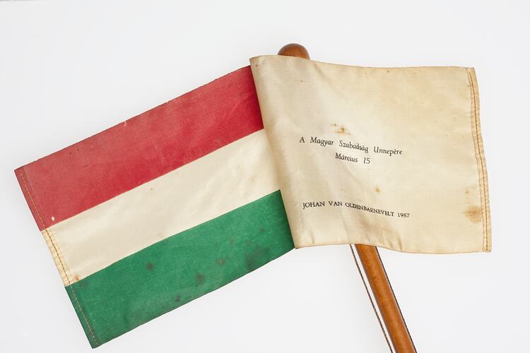 Flag - Julia Toth, Hungarian, 1957