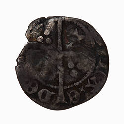 Coin - Penny, James III, Scotland, circa 1482 (Obverse)