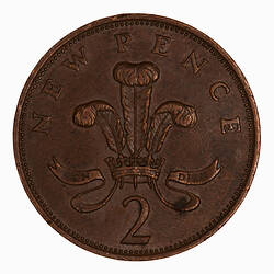 Coin - 2 New Pence, Elizabeth II, Great Britain, 1979 (Reverse)