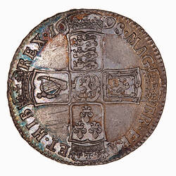 Coin - Halfcrown, William III, Great Britain, 1698 (Reverse)