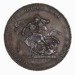 Coin - Crown, George III, Great Britain, 1818 (Reverse)