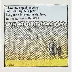 Postcard - I Have an Unjust Country