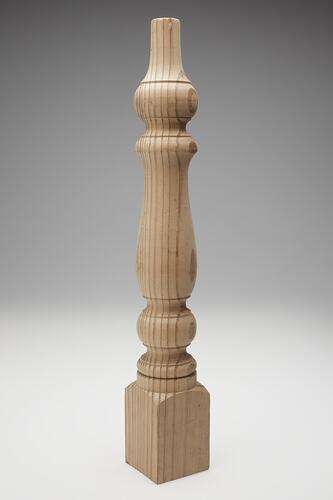 Furniture Leg - Adolph Bruhn & Son, Wooden, Turned, circa 1970-1990