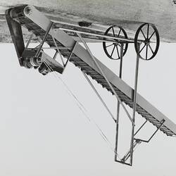 Photograph - Schumacher Mill Furnishing Works, 'Elevating Beam Conveyor-Elevator', Port Melbourne, Victoria, 1945