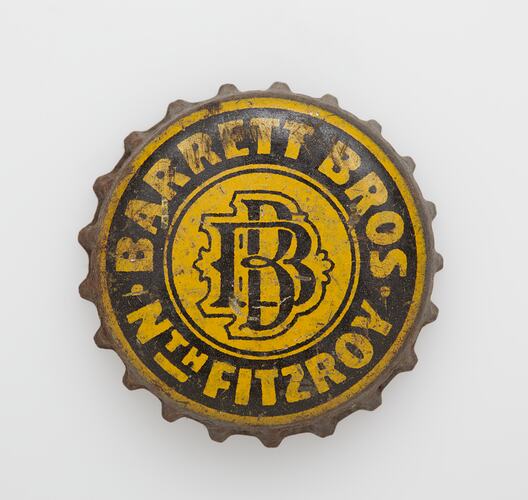 Bottle Top - Barrett Bros., Tomato Paste Making, circa 1920s-1940s