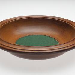 Collection Plate - Adolph Bruhn & Son, Wood, circa 1970-1975