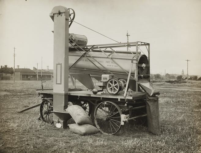 Photograph - Schumacher Mill Furnishing Works, Seed Grading Equipment, Victoria, 1924
