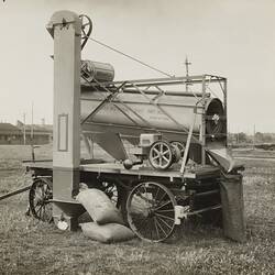 Photograph - Schumacher Mill Furnishing Works, Seed Grading Equipment, Victoria, 1924