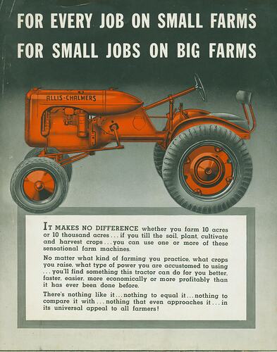 Allis-Chalmers Tractor