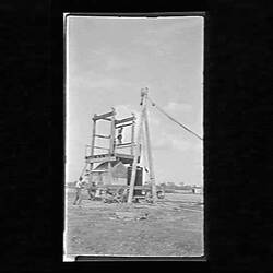 Negative - State Electricity Commission, Yallourn Temporary Power Station, Victoria, 1920