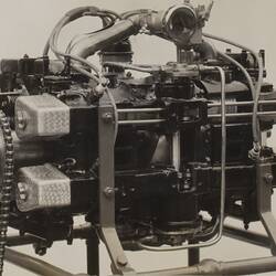 Photograph - Crankless Engines (Australia) Pty Ltd, Eight Cylinder Petrol Engine, Fitzroy, Victoria, 1921