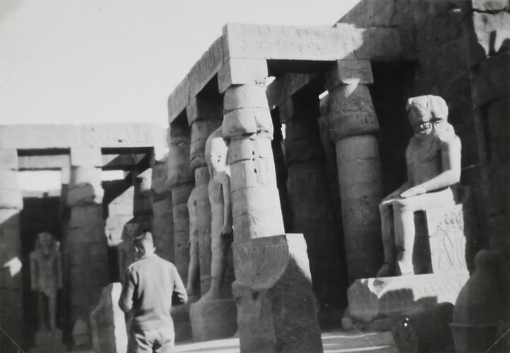 Photograph - Karnak Temple, Luxor, Egypt, World War II, 1939-1943