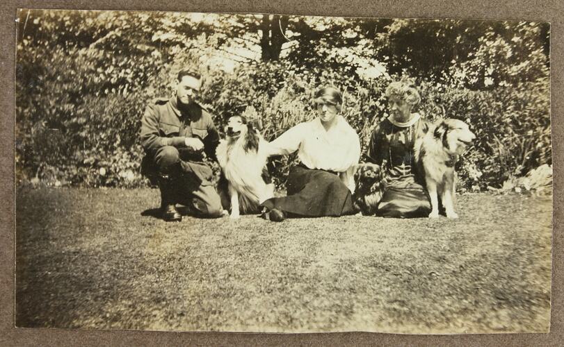 Photograph - Driver Cyril Rose, World War I, 1916-1919