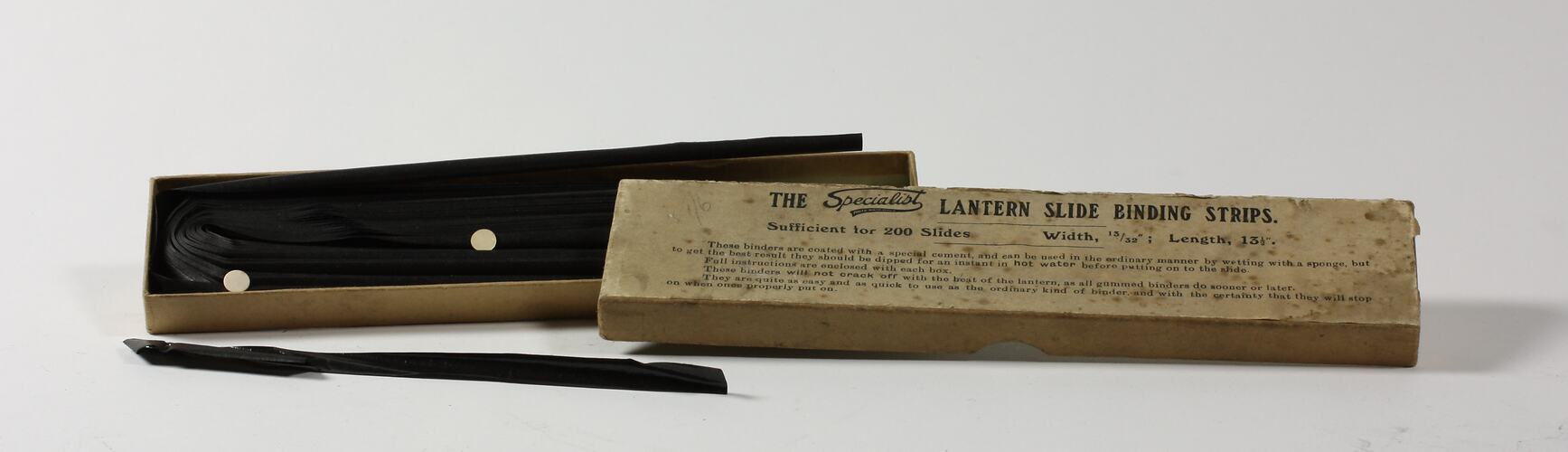 Slide Binders - 'Specialist', Magic Lantern, circa 1900