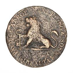 Token - 2 Quartos, Robert Keeling & Son's, Gibraltar, 1810
