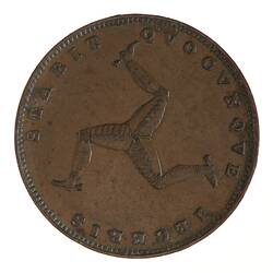 Coin - Farthing, Isle of Man, 1839