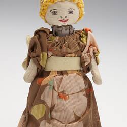 Doll - Ada Perry, Large Cotton Cone Body, circa 1930s-1960s