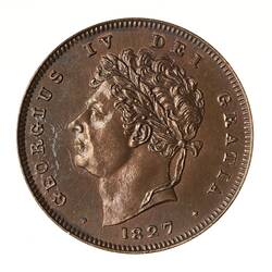Coin - 1/3 Farthing, Malta, 1827