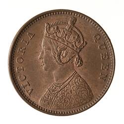 Coin - 1/4 Anna, India, 1862