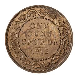 Coin - 1 Cent, Canada, 1912