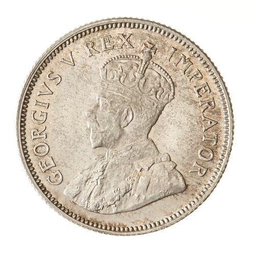 Coin - 1 Shilling, South Africa, 1936
