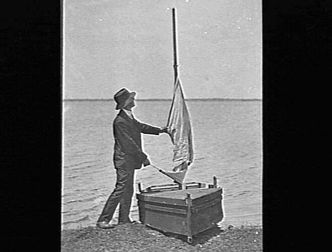 LAKE BOGA - MAN WITH